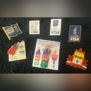 OLYMPIC Games Collectible Trading Pins Lot